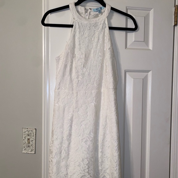 She + Sky White Lace Dress. Size Small - Picture 2 of 7